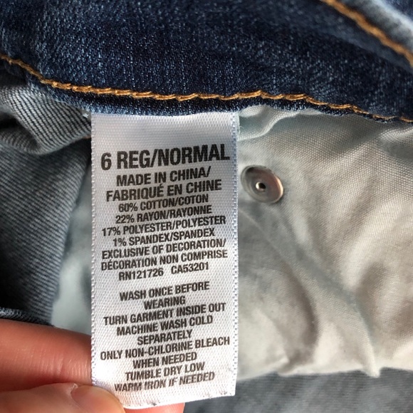 Aeropostale Skinny Jean Low Rise Medium Wash - Picture 7 of 8